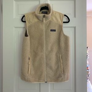 Patagonia Women’s Tan Retro Pile Vest